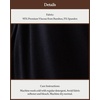 image:imageCozy Earth 100 Viscose From Bamboo Long Sleeve Pajama Set For Women  ButtonUp SleepwearBlack