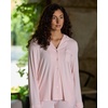 image:imageCozy Earth 100 Viscose From Bamboo Long Sleeve Pajama Set For Women  ButtonUp SleepwearBlossom