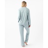 image:imageCozy Earth 100 Viscose From Bamboo Long Sleeve Pajama Set For Women  ButtonUp SleepwearBrook