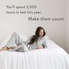 image:imageCozy Earth 100 Viscose From Bamboo Long Sleeve Pajama Set For Women  ButtonUp SleepwearIvory