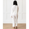 image:imageCozy Earth 100 Viscose From Bamboo Long Sleeve Pajama Set For Women  ButtonUp SleepwearIvory