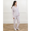 image:imageCozy Earth 100 Viscose From Bamboo Long Sleeve Pajama Set For Women  ButtonUp SleepwearLilac