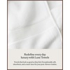 image:imageCozy Earth Complete Luxe Bath Bundle  60 Cotton 40 Viscose from Bamboo  Quick Dry amp Plush Cotton Bath Towel Set  4 Washcloths 2 Hand Towels 2 Bath Towels 2 Bath Sheets  Harbor MistWhite