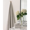 image:imageCozy Earth Complete Ribbed Terry Bath Bundle  60 Cotton 40 Viscose from Bamboo  Soft amp Absorbent Cotton Bath Towel Set  4 Washcloths 2 Hand Towels 2 Bath Towels 2 Bath Sheets  LaurelLight Grey