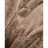 image:imageCozy Earth Cuddle Blanket  Faux Fur UltraSoft Luxury Throw Blanket  Thick amp Cozy Oversized Design for Lounging or Sharing  Machine Washable  Oversize Throw 80 x 60 WalnutWalnut