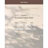 image:imageCozy Earth Essential Ankle Socks for Women and Men  Soft Cotton Socks 2 Pack Set  Blister Cushion Heel amp Arch SupportWhite