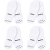 image:imageCozy Earth Essential Ankle Socks for Women and Men  Soft Cotton Socks 2 Pack Set  Blister Cushion Heel amp Arch SupportWhite