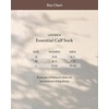 image:imageCozy Earth Essential Calf Socks for Women and Men  Soft Mercerized Cotton Crew Socks 2Pack Set  Heel amp Arch SupportBlack