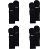 image:imageCozy Earth Essential Calf Socks for Women and Men  Soft Mercerized Cotton Crew Socks 2Pack Set  Heel amp Arch SupportBlack