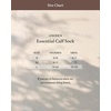 image:imageCozy Earth Essential Calf Socks for Women and Men  Soft Mercerized Cotton Crew Socks 2Pack Set  Heel amp Arch SupportWhite