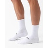 image:imageCozy Earth Essential Calf Socks for Women and Men  Soft Mercerized Cotton Crew Socks 2Pack Set  Heel amp Arch SupportWhite