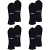image:imageCozy Earth Essential Quarter Socks for Women and Men  Soft Mercerized Cotton Crew Socks 2Pack Set  Heel amp Arch SupportBlack