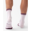 image:imageCozy Earth Essential Quarter Socks for Women and Men  Soft Mercerized Cotton Crew Socks 2Pack Set  Heel amp Arch SupportLilac