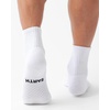 image:imageCozy Earth Essential Quarter Socks for Women and Men  Soft Mercerized Cotton Crew Socks 2Pack Set  Heel amp Arch SupportWhite