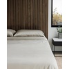 image:imageCozy Earth Luxury Bed Sheet Set  100 Viscose from Bamboo Fabric UltraSoft amp Breathable Fits Regular amp Deep Pocket Mattresses up to 20  4 Pieces King Sheet Set WhiteDriftwood