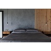 image:imageCozy Earth Luxury Bed Sheet Set  100 Viscose from Bamboo Fabric UltraSoft amp Breathable Fits Regular amp Deep Pocket Mattresses up to 20  4 Pieces King Sheet Set WhiteCharcoal Grey