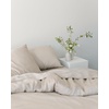 image:imageCozy Earth Luxury Bed Sheet Set  100 Viscose from Bamboo Fabric UltraSoft amp Breathable Fits Regular amp Deep Pocket Mattresses up to 20  4 Pieces King Sheet Set WhiteCream