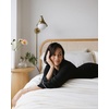 image:imageCozy Earth Luxury Bed Sheet Set  100 Viscose from Bamboo Fabric UltraSoft amp Breathable Fits Regular amp Deep Pocket Mattresses up to 20  4 Pieces King Sheet Set WhiteCream