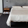 image:imageCozy Earth Luxury Duvet Cover Queen  100 Viscose from Bamboo  UltraSoft Cooling amp Lightweight Duvet Cover  TemperatureRegulating Bedding with Concealed Zip amp Interior Snap Closures  WhiteOat
