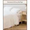 image:imageCozy Earth Luxury Duvet Cover Queen  100 Viscose from Bamboo  UltraSoft Cooling amp Lightweight Duvet Cover  TemperatureRegulating Bedding with Concealed Zip amp Interior Snap Closures  WhiteWhite