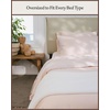 image:imageCozy Earth Luxury Duvet Cover Queen  100 Viscose from Bamboo  UltraSoft Cooling amp Lightweight Duvet Cover  TemperatureRegulating Bedding with Concealed Zip amp Interior Snap Closures  WhitePeony