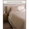 image:imageCozy Earth Luxury Duvet Cover Queen  100 Viscose from Bamboo  UltraSoft Cooling amp Lightweight Duvet Cover  TemperatureRegulating Bedding with Concealed Zip amp Interior Snap Closures  WhiteOat