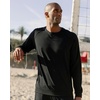 image:imageCozy Earth Mens Pullover Crew Neck Sweatshirt  Lightweight Viscose from Bamboo BlendBlack
