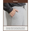 image:imageCozy Earth Mens StretchKnit Pajama Shorts  Breathable Temperature Regulating 95 Viscose from Bamboo BlendCharcoal