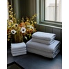 image:imageCozy Earth Nantucket 60 Cotton 40 Viscose from Bamboo Bath Sheet  600 GSM Plush amp FastDrying with Rice Weave Pattern  2 Pack 40 x 65 Luxury Bath Sheet  Light GreyHeathered Harbor Mist