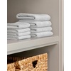 image:imageCozy Earth Nantucket 60 Cotton 40 Viscose from Bamboo Bath Sheet  600 GSM Plush amp FastDrying with Rice Weave Pattern  2 Pack 40 x 65 Luxury Bath Sheet  Light GreyHeathered Harbor Mist