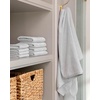 image:imageCozy Earth Nantucket 60 Cotton 40 Viscose from Bamboo Bath Sheet  600 GSM Plush amp FastDrying with Rice Weave Pattern  2 Pack 40 x 65 Luxury Bath Sheet  Light GreyHeathered Harbor Mist