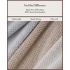 image:imageCozy Earth Nantucket 60 Cotton 40 Viscose from Bamboo Bath Sheet  600 GSM Plush amp FastDrying with Rice Weave Pattern  2 Pack 40 x 65 Luxury Bath Sheet  Light GreyHeathered Light Grey