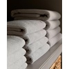image:imageCozy Earth Nantucket 60 Cotton 40 Viscose from Bamboo Bath Sheet  600 GSM Plush amp FastDrying with Rice Weave Pattern  2 Pack 40 x 65 Luxury Bath Sheet  Light GreyHeathered Light Grey