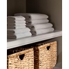 image:imageCozy Earth Nantucket 60 Cotton 40 Viscose from Bamboo Bath Sheet  600 GSM Plush amp FastDrying with Rice Weave Pattern  2 Pack 40 x 65 Luxury Bath Sheet  Light GreyHeathered Light Grey