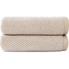 image:imageCozy Earth Nantucket 60 Cotton 40 Viscose from Bamboo Bath Sheet  600 GSM Plush amp FastDrying with Rice Weave Pattern  2 Pack 40 x 65 Luxury Bath Sheet  Light GreyHeathered Sand