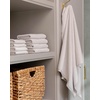 image:imageCozy Earth Nantucket 60 Cotton 40 Viscose from Bamboo Bath Sheet  600 GSM Plush amp FastDrying with Rice Weave Pattern  2 Pack 40 x 65 Luxury Bath Sheet  Light GreyHeathered Light Grey