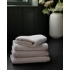 image:imageCozy Earth Nantucket 60 Cotton 40 Viscose from Bamboo Bath Sheet  600 GSM Plush amp FastDrying with Rice Weave Pattern  2 Pack 40 x 65 Luxury Bath Sheet  Light GreyHeathered Sand
