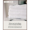 image:imageCozy Earth Ribbed Bath Towel Set  60 Cotton 40 Viscose from Bamboo Bathroom Towels  Soft amp Absorbent Textured Ribbed Pattern  2 Pack Light GreyCharcoal