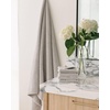 image:imageCozy Earth Ribbed Bath Towel Set  60 Cotton 40 Viscose from Bamboo Bathroom Towels  Soft amp Absorbent Textured Ribbed Pattern  2 Pack Light GreyLight Grey
