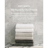 image:imageCozy Earth Ribbed Bath Towel Set  60 Cotton 40 Viscose from Bamboo Bathroom Towels  Soft amp Absorbent Textured Ribbed Pattern  2 Pack Light GreyLight Grey