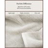 image:imageCozy Earth Ribbed Bath Towel Set  60 Cotton 40 Viscose from Bamboo Bathroom Towels  Soft amp Absorbent Textured Ribbed Pattern  2 Pack Light GreyLight Grey