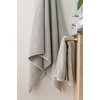 image:imageCozy Earth Ribbed Bath Towel Set  60 Cotton 40 Viscose from Bamboo Bathroom Towels  Soft amp Absorbent Textured Ribbed Pattern  2 Pack Light GreyLight Grey