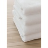 image:imageCozy Earth Ribbed Bath Towel Set  60 Cotton 40 Viscose from Bamboo Bathroom Towels  Soft amp Absorbent Textured Ribbed Pattern  2 Pack Light GreyWhite
