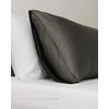 image:imageCozy Earth Standard Pillowcases Set of 2  Made of 100 Viscose from Bamboo UltraSoft amp Luxury Woven from Naturally Breathable amp Lightweight Fabric  OatCharcoal
