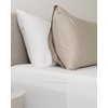 image:imageCozy Earth Standard Pillowcases Set of 2  Made of 100 Viscose from Bamboo UltraSoft amp Luxury Woven from Naturally Breathable amp Lightweight Fabric  OatDriftwood