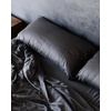 image:imageCozy Earth Standard Pillowcases Set of 2  Made of 100 Viscose from Bamboo UltraSoft amp Luxury Woven from Naturally Breathable amp Lightweight Fabric  OatCharcoal