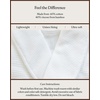image:imageCozy Earth Waffle Bath Robe  Lightweight Spa Robe with Pockets  40 Viscose from Bamboo BlendWhite