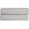 image:imageCozy Earth Waffle Washcloths  60 Cotton 40 Viscose from Bamboo Washcloths 13 x 13 Inches  Soft amp Absorbent Terry Reversible Mini Textured Waffle amp Weave Pattern  4 PackLight Grey