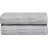 image:imageCozy Earth Waffle Washcloths  60 Cotton 40 Viscose from Bamboo Washcloths 13 x 13 Inches  Soft amp Absorbent Terry Reversible Mini Textured Waffle amp Weave Pattern  4 PackHarbor Mist