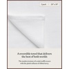image:imageCozy Earth Waffle Washcloths  60 Cotton 40 Viscose from Bamboo Washcloths 13 x 13 Inches  Soft amp Absorbent Terry Reversible Mini Textured Waffle amp Weave Pattern  4 PackWhite